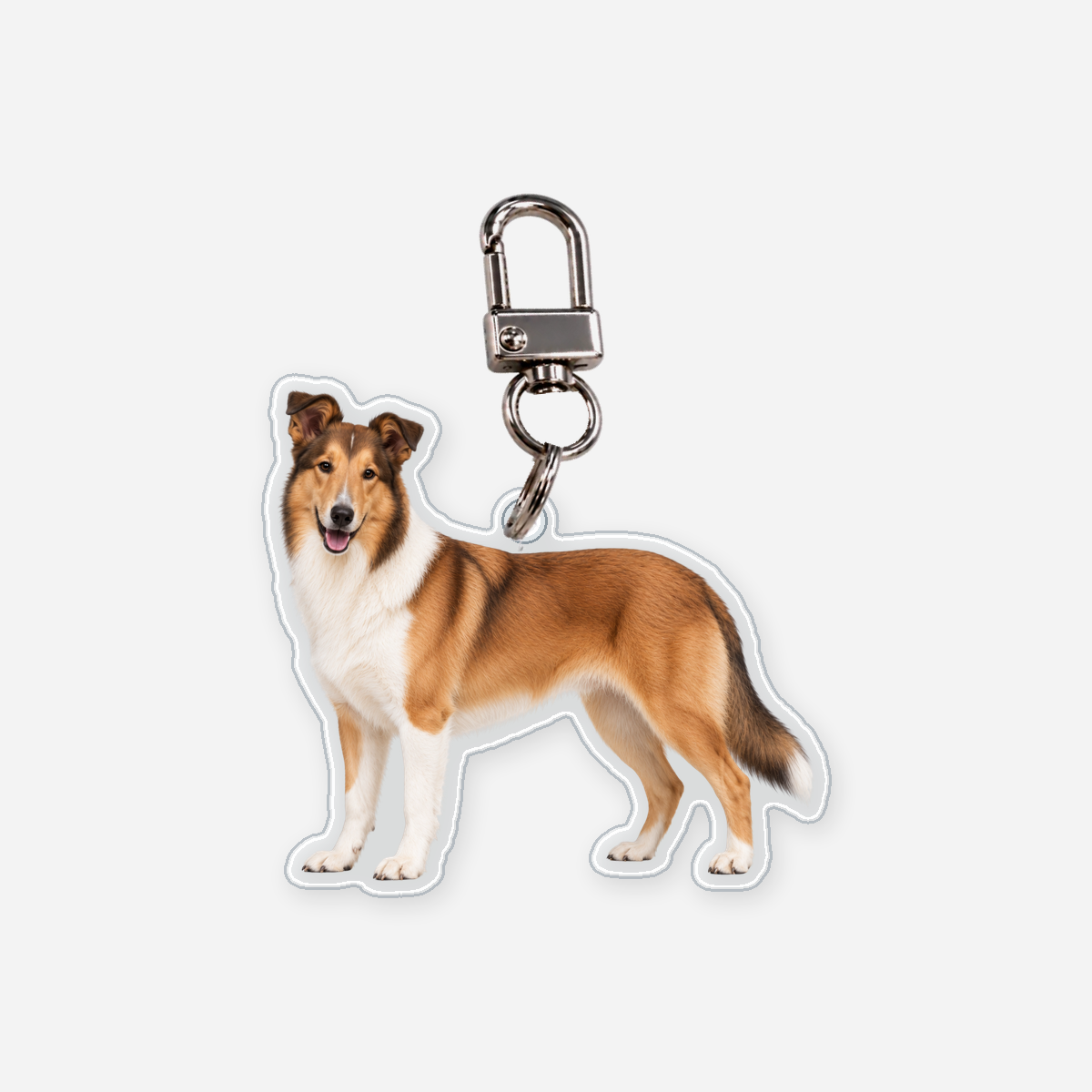 Lyhytkarvainen collie Avaimenperä