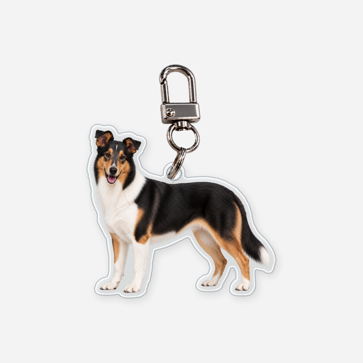 Lyhytkarvainen collie Avaimenperä